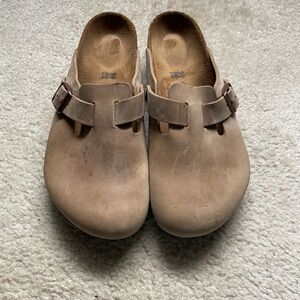 Birkenstock Boston Soft Oiled Clogs- Size 39